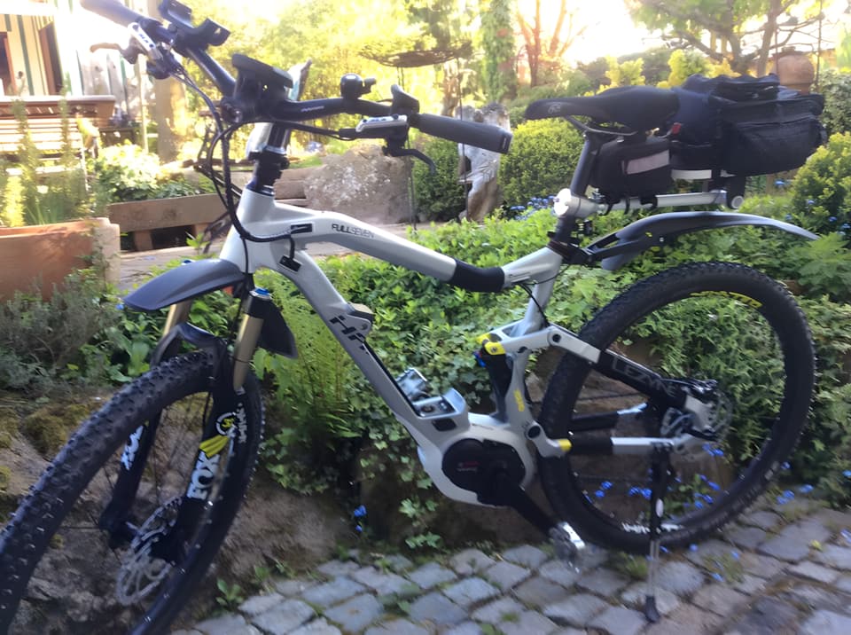 Tourpause mit Gepäcksystem