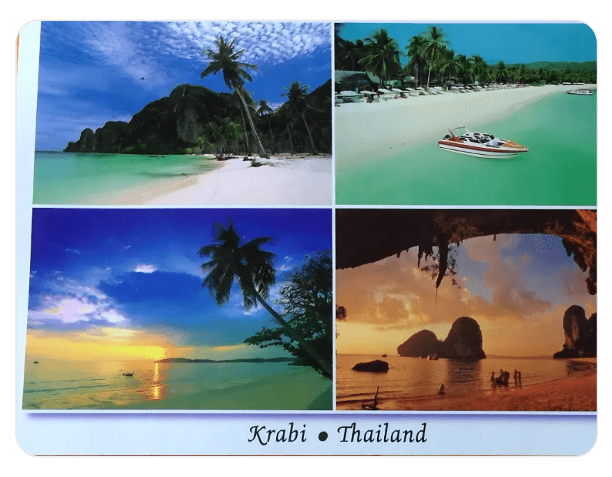 Postkarte Vorderseite — Krabi, Thailand